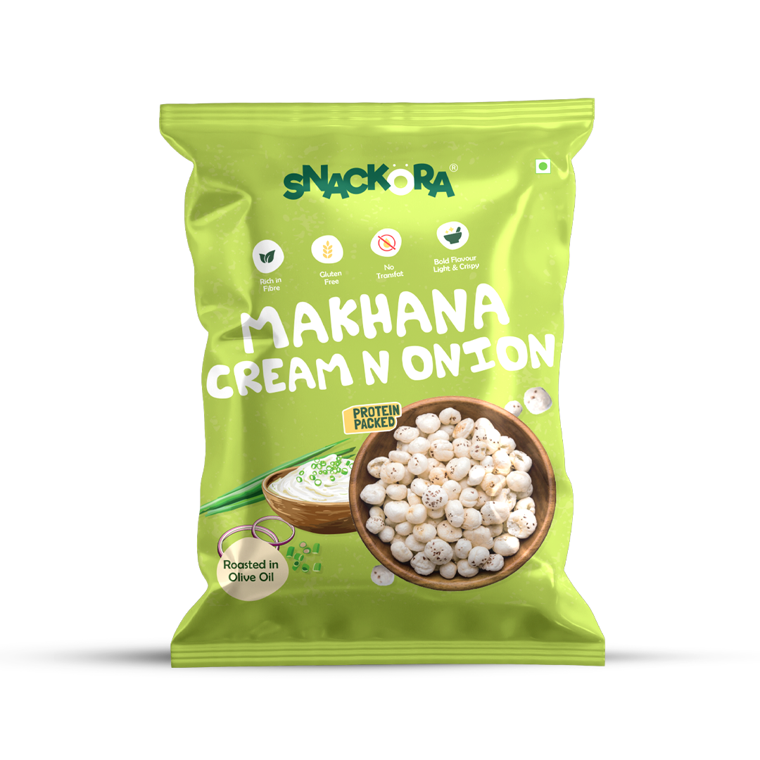 CREAM & ONION MAKHANA 20g