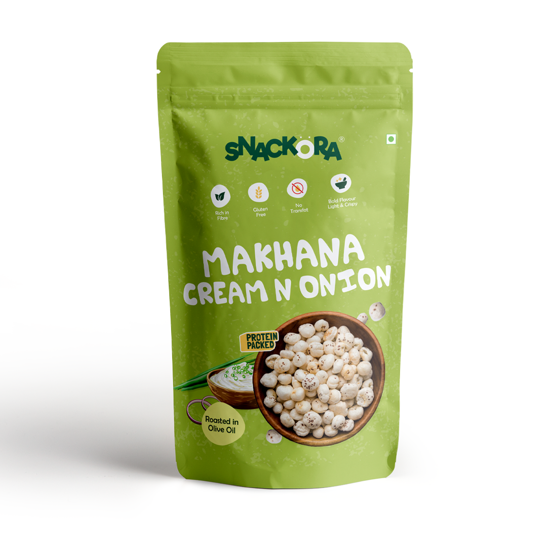 CREAM & ONION MAKHANA 70g