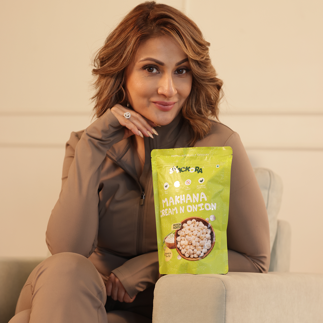 CREAM & ONION MAKHANA 70g Snackora