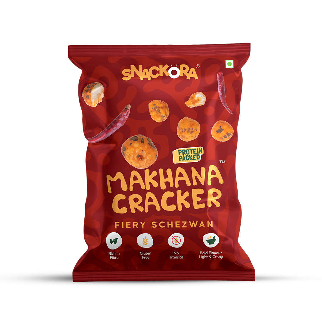 SCHEZWAN MAKHANA CRACKERS