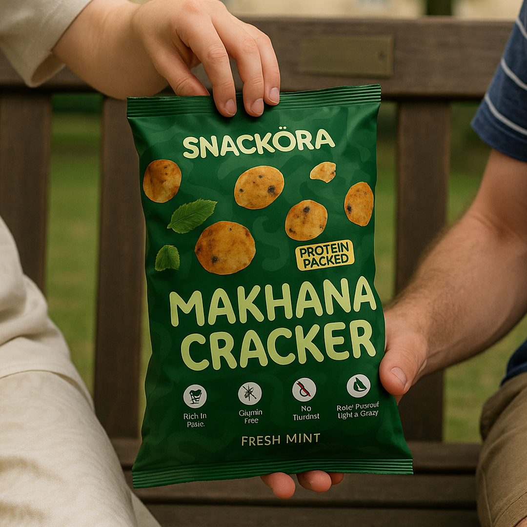 FRESH MINT MAKHANA CRACKERS