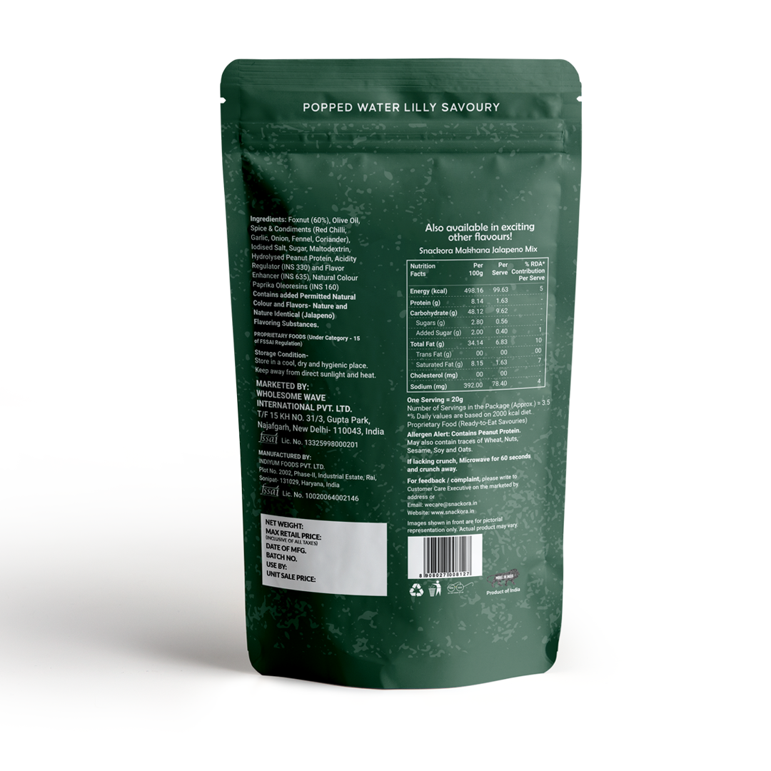 JALAPENO MAKHANA 70g