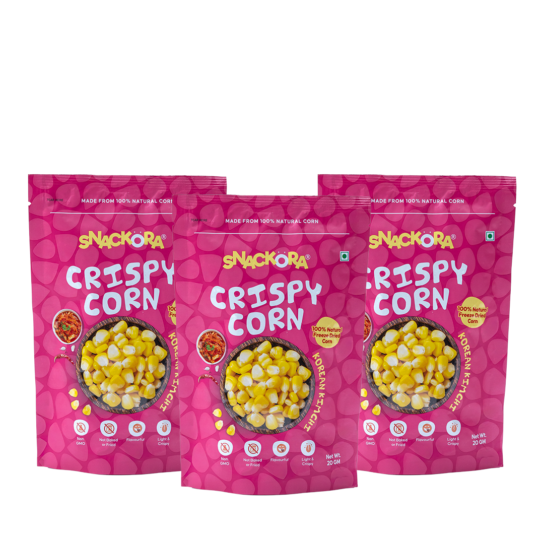 KOREAN KIMCHI CRISPY CORN- Pack Of 3