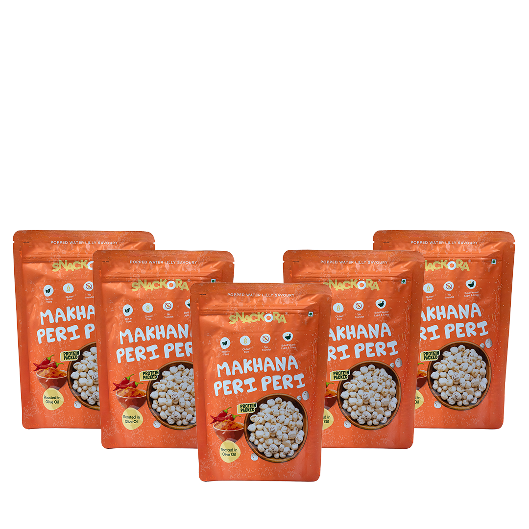 Makhana Peri Peri- Pack Of 5 (70g)