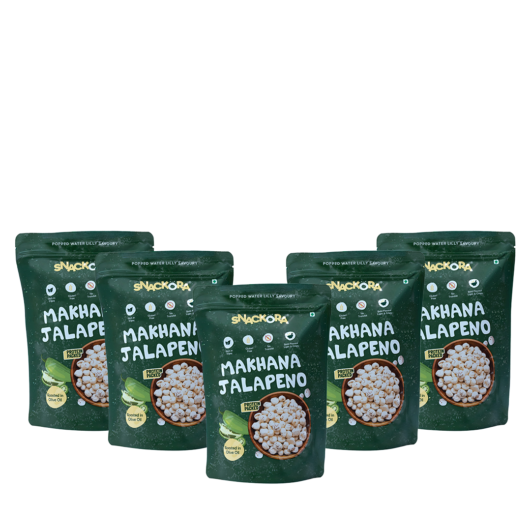JALAPENO MAKHANA- Pack Of 5 (70g)