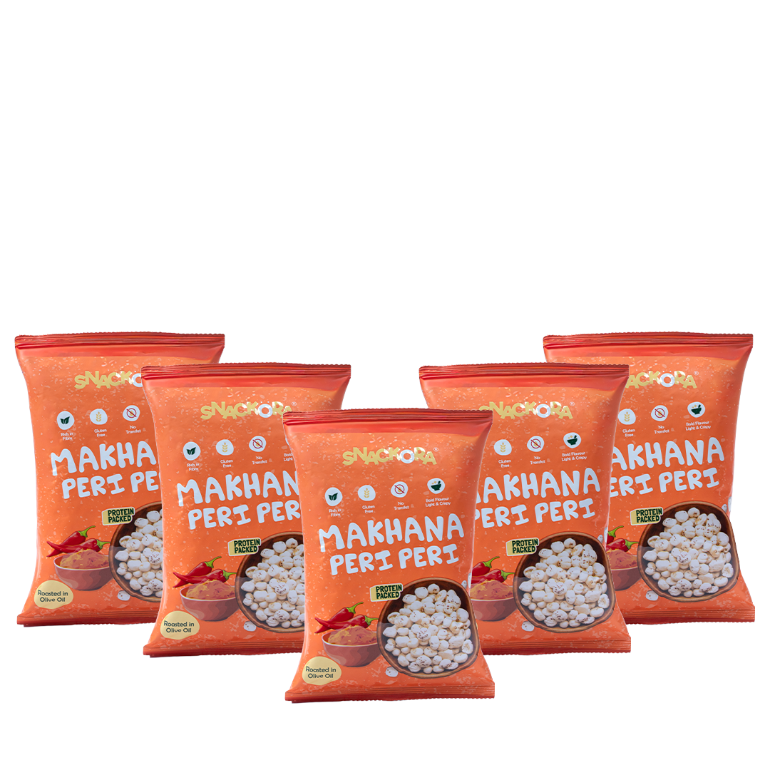 Makhana Peri Peri- Pack Of 5 (20g)