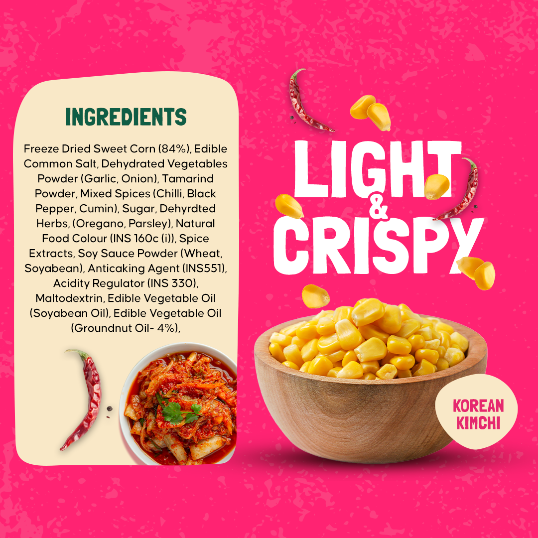 KOREAN KIMCHI CRISPY CORN