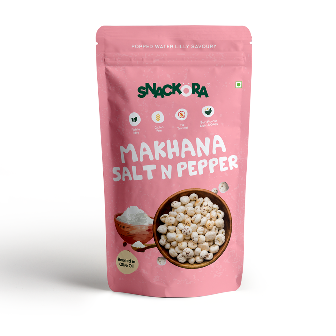SALT & PEPPER MAKHANA 70g