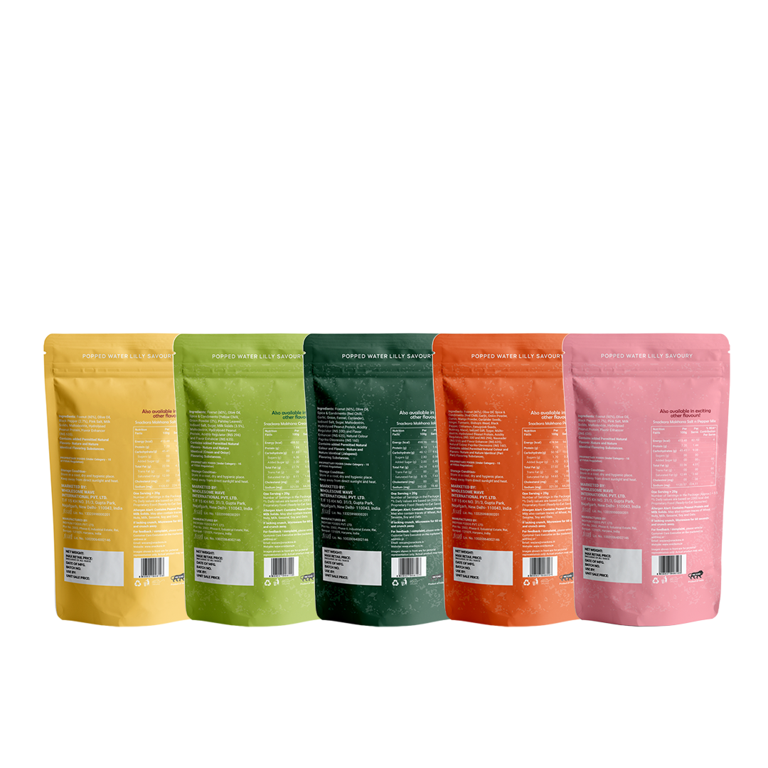 Create Your Own Snackora Kit Pack Of 6 (70g) Snackora