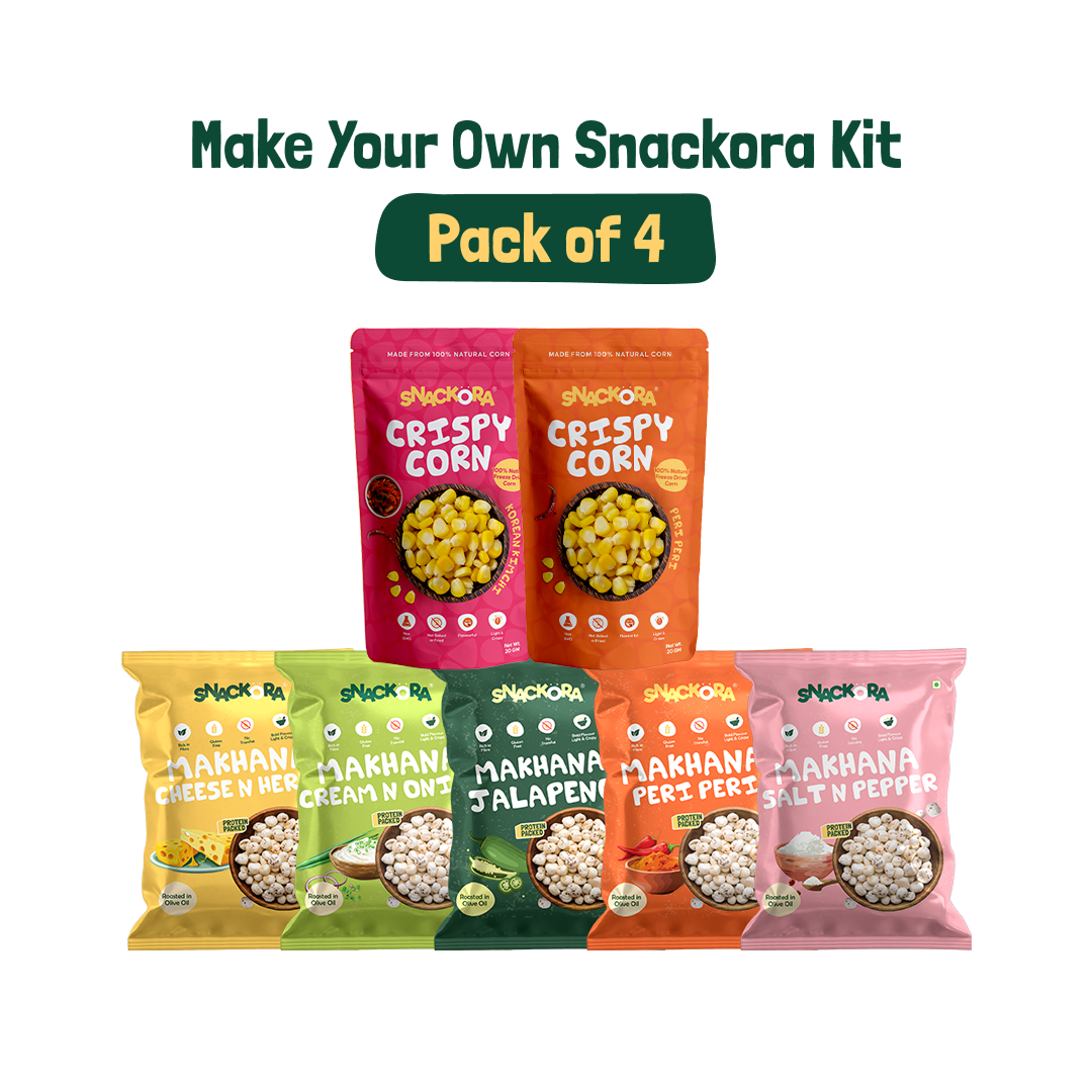 Create Your Own Snackora Kit Pack Of 4 (20g) Snackora